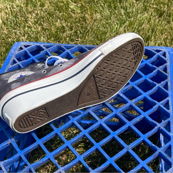 Converse Chuck Taylor Women Size 7 Hi-Ness Wedge Shoes Black White Camo 542470C - Picture 13 of 13